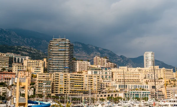 Port hercules, la condamine, monte carlo v Monaku — Stock fotografie