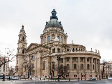 St. Stephen basilica in Budapest, Hungary clipart