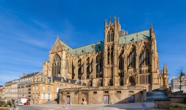 Katedral Etienne de metz - lorraine, Fransa