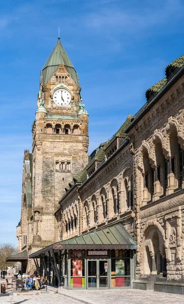 Metz railway station (Gare de Metz) - Lorraine, France — Stock Photo, Image