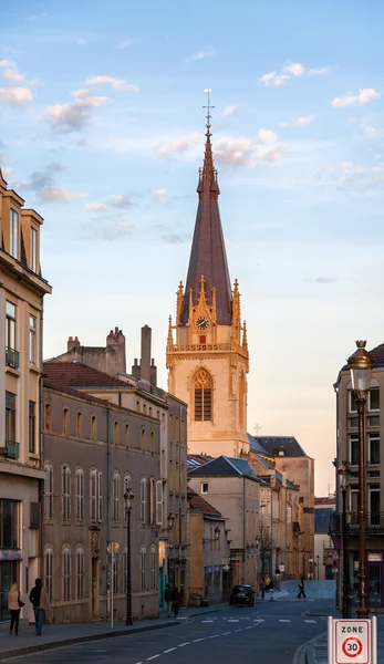 Pohled na eglise saint-martin de metz - lorraine, Francie — Stock fotografie