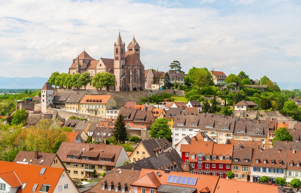 View of Breisach town - Baden-Wurttemberg, Germany