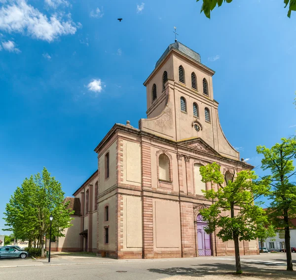 Eglise Royale Saint-Louis in Neuf Brisach - Alsácia, França — Fotografia de Stock