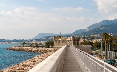 Le Kalesi, jean cocteau Müzesi - menton, Fransız Rivierası