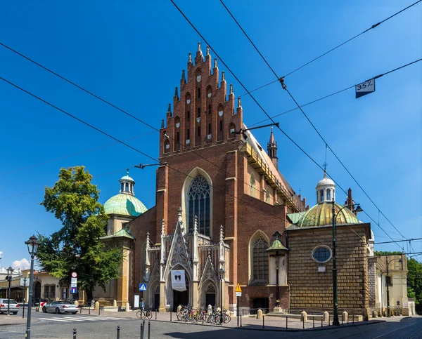 Dominican Basilica of the Holy Trinity in Krakow - Poland — Stock Photo, Image