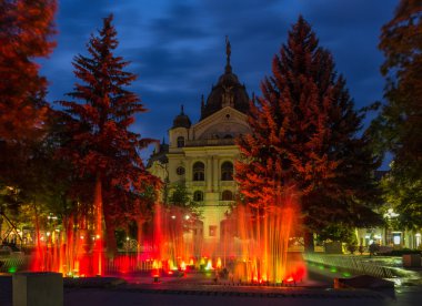 Çeşme önünde Devlet Tiyatrosu, kosice, Slovakya