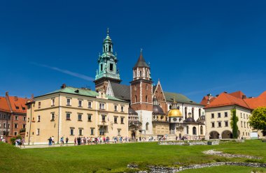 Wawel Cathedral in Krakow, Poland clipart