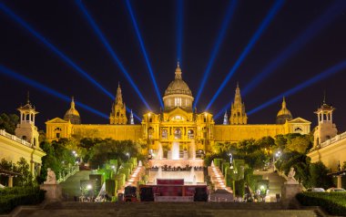 Museu nacional d'art de catalunya - barcelona, İspanya