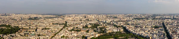 Panorama of Paris from Maine-Montparnasse Tower - France — Stock Photo, Image