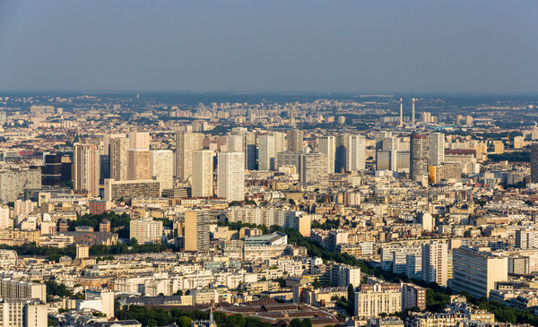 View of Paris from Maine-Montparnasse Tower - France