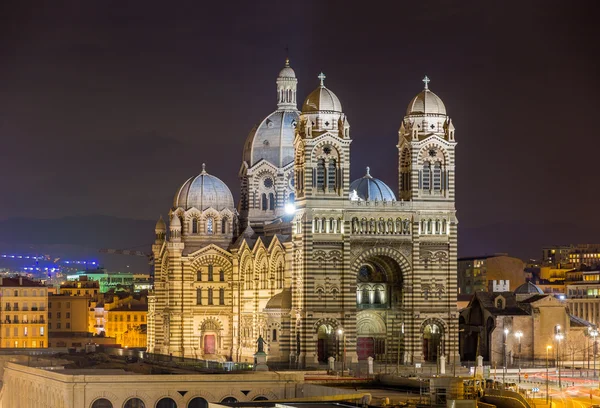 Cathedral Sainte-Marie-Majeure of Marseille - France — Stock Photo, Image