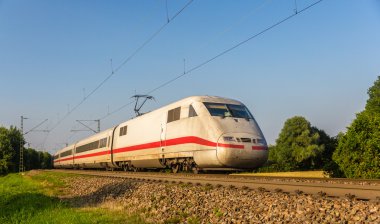 şehir içi tren içinde offenburg, Almanya