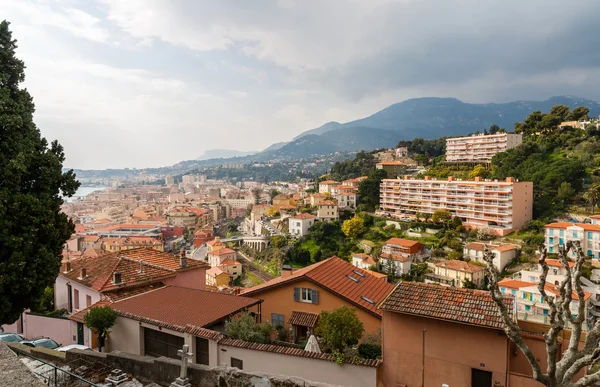 Menton city - Cote d'Azur, France — Stock Photo, Image