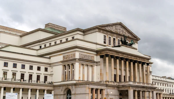 Grand Theatre - Ópera Nacional em Wasaw, Polônia — Fotografia de Stock