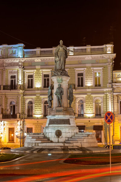 Monument to empress Catherine. Odessa.