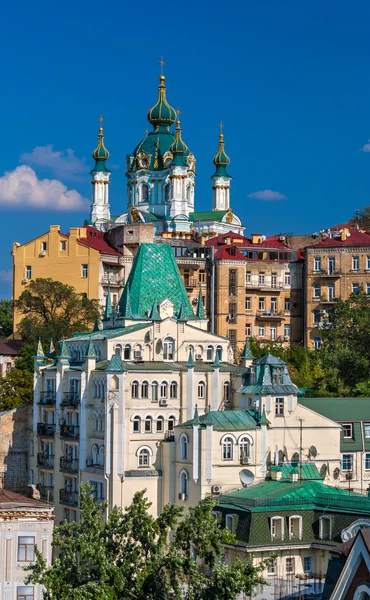 View of St Andrew's Church - Kyiv, Ukraine — Stock Photo, Image