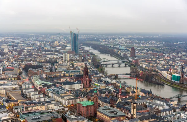 Ansicht von Frankfurt am Main - Hessen, Deutschland — Stockfoto