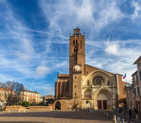Собор Святого Этьена Тулузского - Франция — стоковое фото