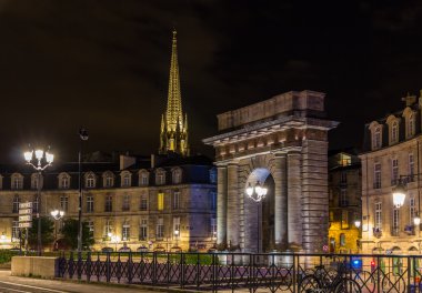 Bordeaux, Fransa 'da Porte de Bourgogne
