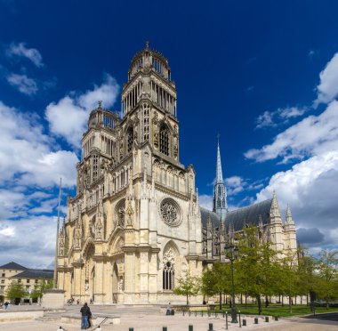 View of Orleans Cathedral - France, region Centre clipart
