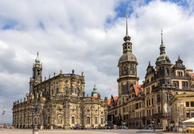 dresden Kalesi ve Katedrali - Almanya, Saksonya görünümü