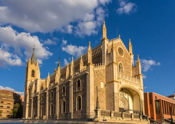 Kyrkan san jeronimo el realo i madrid, Spanien — Stockfoto