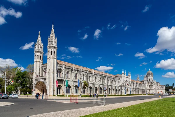 Maritimes museum und jeronimos kloster in lisbon — Stockfoto