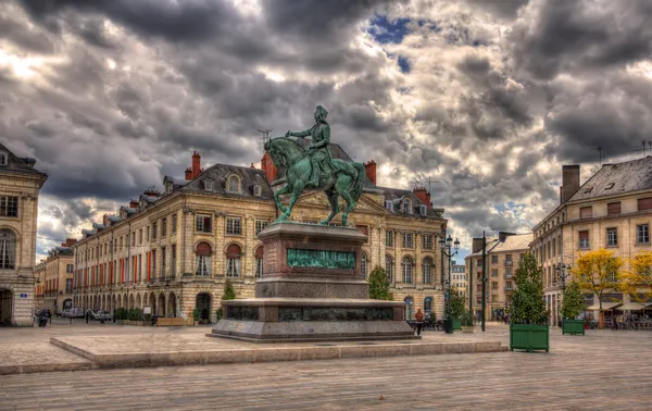 Anıt jeanne d'arc Orleans, Fransa — Stok fotoğraf