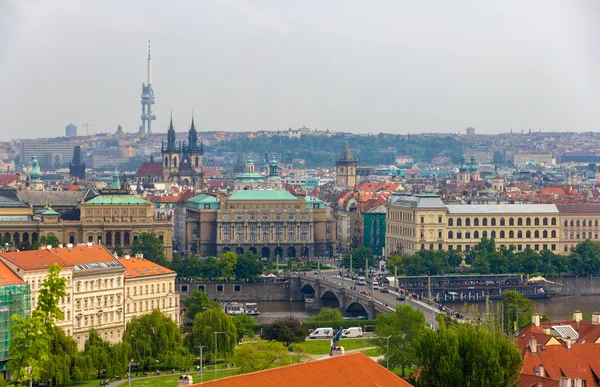 Blick auf die Prager Altstadt (stare mesto) - Tschechische Republik — Stockfoto