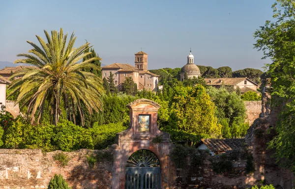 Caelian Hill, l'une des sept collines de Rome, Italie — Photo