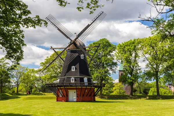Moulin à vent dans la forteresse de Kastellet, Copenhague — Photo