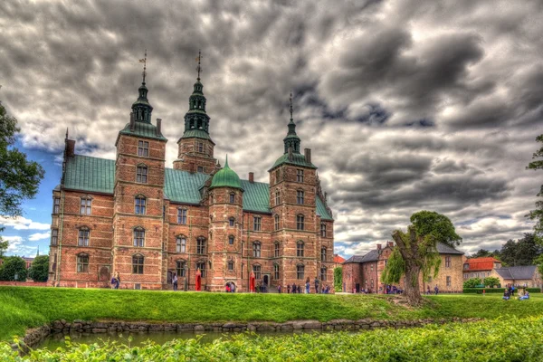 Замок Русенборг в Копенгагене, Дания — стоковое фото