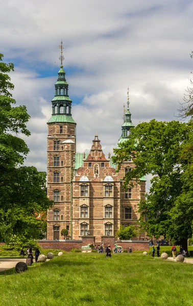 Castelo de Rosenborg em Copenhaga, Dinamarca — Fotografia de Stock