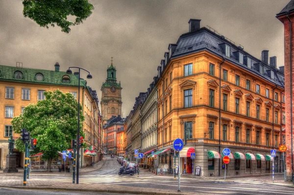 Stoccolma centro città - Svezia — Foto Stock