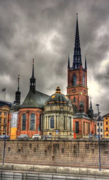 Riddarholm Church in Stockholm - Sweden — Stock Photo, Image