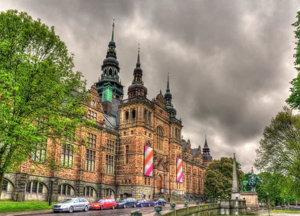 Museu Nórdico em Stockholm, Suecia — Fotografia de Stock