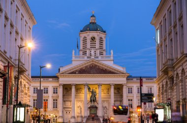 Brüksel'deki coudenberg saint-jacob Kilisesi