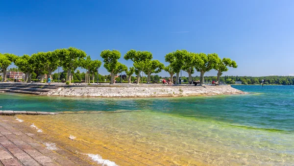 Lakefront en Konstanz, Alemania, Baden-Wurttemberg — Foto de Stock