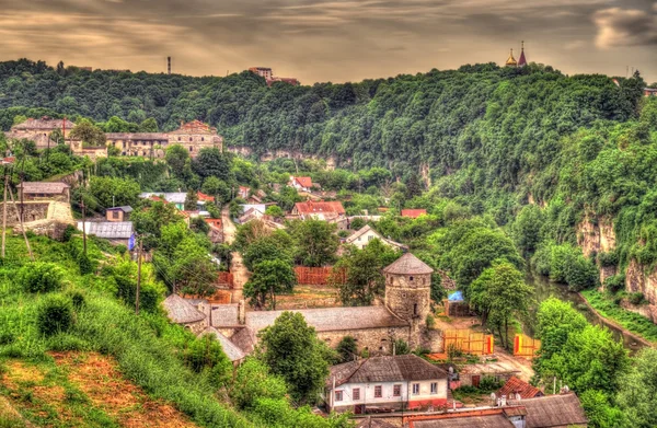 Város kamianets-podilskyi - Ukrajna — Stock Fotó