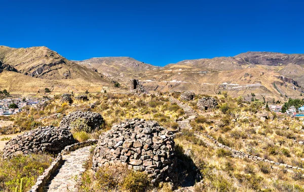 Руины доинков в Чивее в Перу — стоковое фото