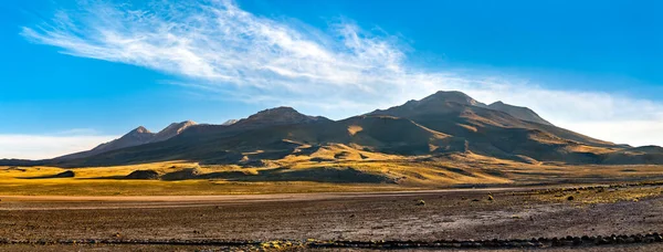 Salinas y Aguada Blanca nacional reserva no Peru — Fotografia de Stock