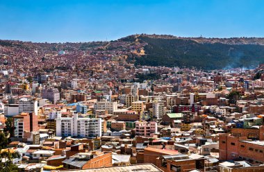 Cityscape La Paz, Bolivya
