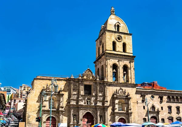 Basílica de San Francisco en La Paz, Bolivia — Foto de Stock