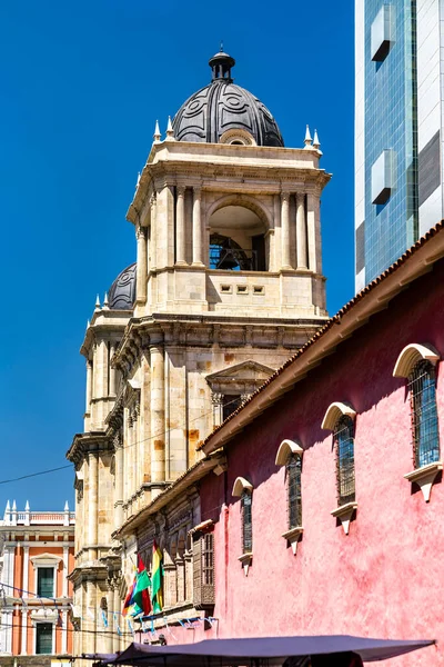Catedral de La Paz na Bolívia — Fotografia de Stock