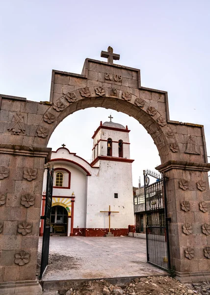 Iglesia de San Andrés en Pisco, Perú — Foto de Stock