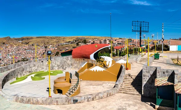 Miradouro Puma Uta em Puno, Peru — Fotografia de Stock