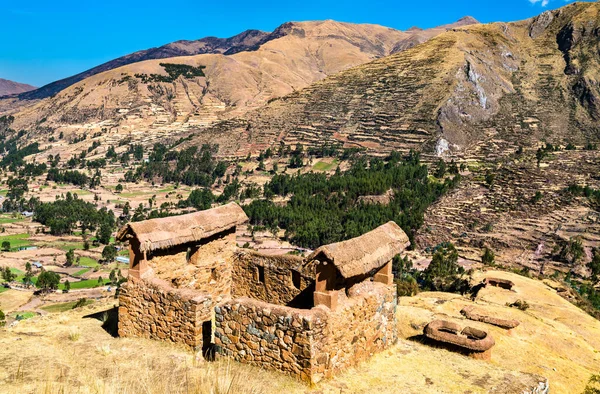 Machu Pitumarca antigua ciudad Inca en Perú — Foto de Stock