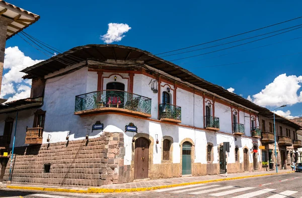 Traditionelle Architektur von Cusco in Peru — Stockfoto