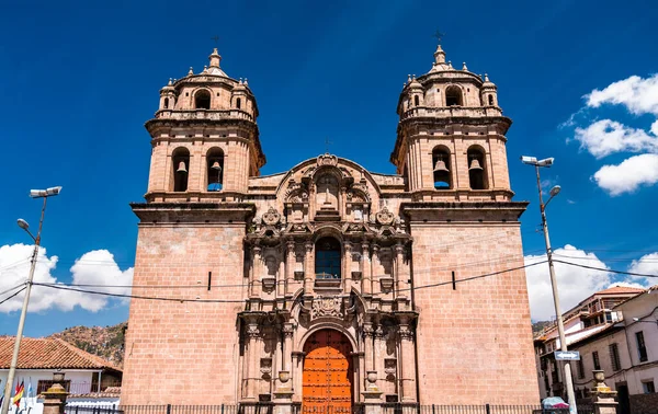 秘鲁库斯科圣佩德罗教堂 — 图库照片