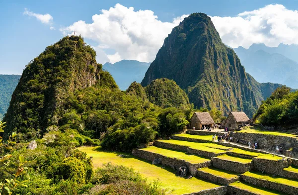 Ruinas de Machu Picchu Inca en Perú, América del Sur —  Fotos de Stock